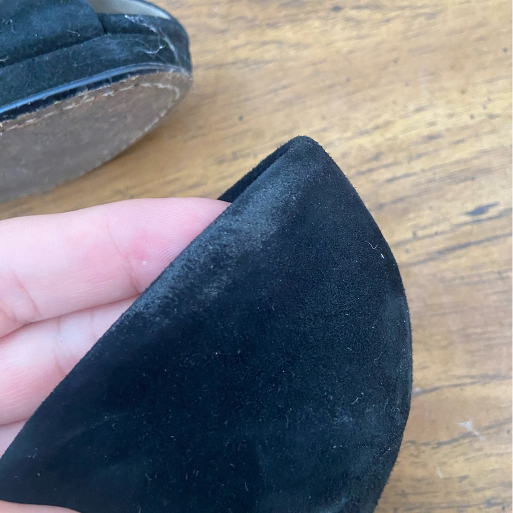 Michael kors peeptoe suede wedges 11 - Picture 6 of 8